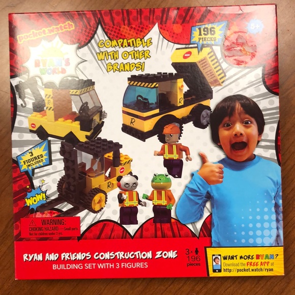 Ryan’s World Construction Zone Building Set LEGO - Picture 2 of 3